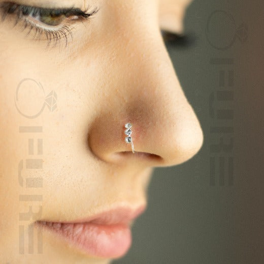 Crystal nose online ring