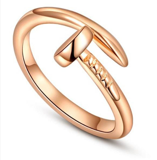 Stainless steel hot sale finger rings