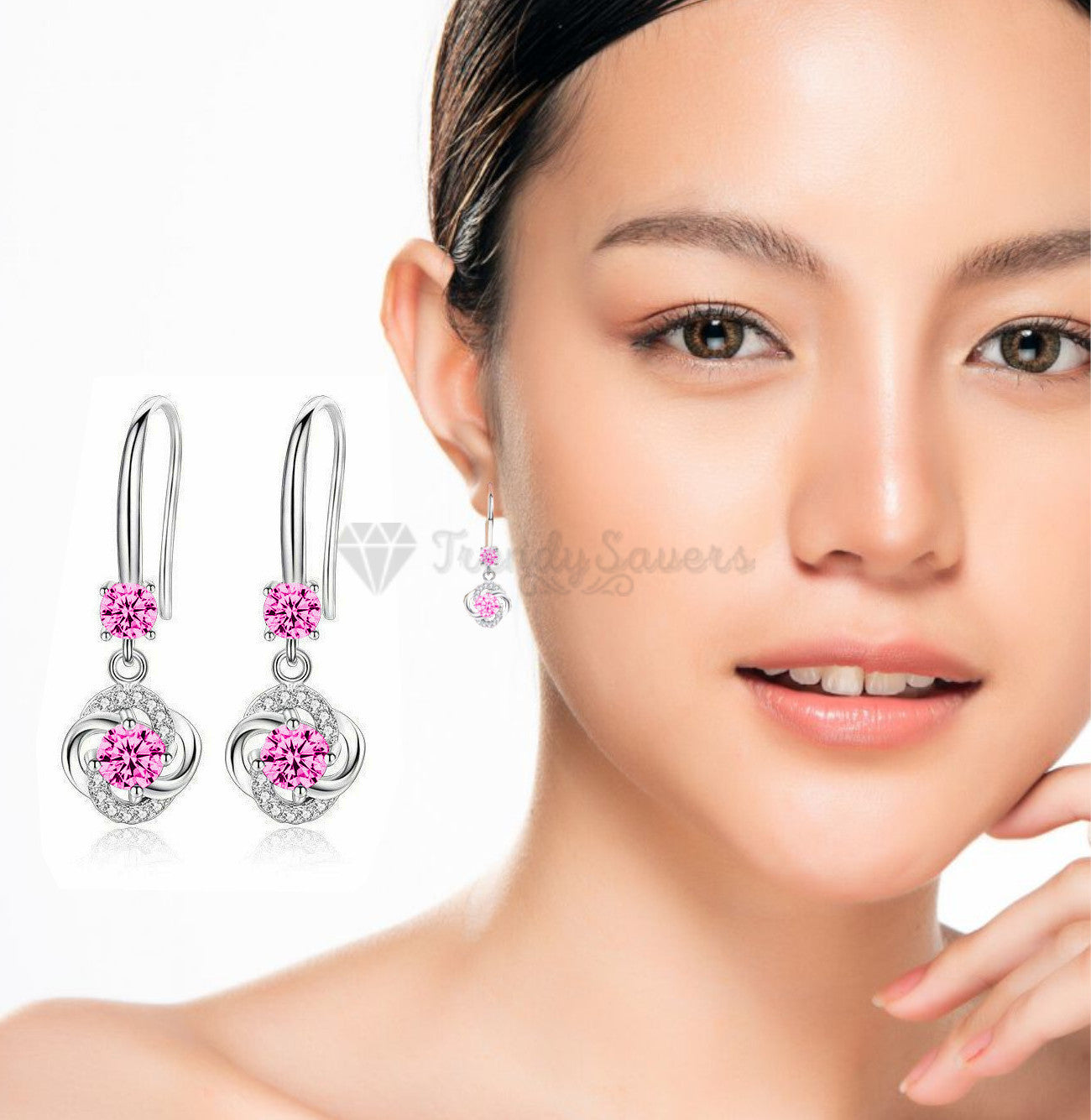 925 Sterling Silver Drop Dangle on sale Earrings For Women, I774